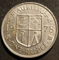 ILE MAURICE - MAURITIUS - 1 RUPEE 1978 - KM 35.1 - ( Roupie ) - Mauricio