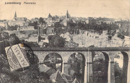 LUXEMBOURG - Panorama - Carte Postale Ancienne - Luxemburg - Town