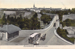 LUXEMBOURG - Boulevard Du Viaduc - Carte Postale Ancienne - Luxemburg - Town