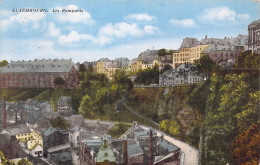 LUXEMBOURG - Les Ramparts - Carte Postale Ancienne - Luxemburg - Stad