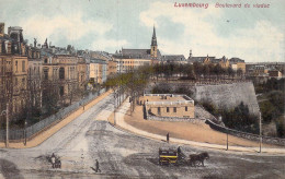 LUXEMBOURG - Boulevard Du Viaduc - Carte Postale Ancienne - Luxemburg - Stad