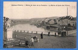 02 - Aisne - Chateau Thierry - Statue De La Fontaine - La Marne (N12702) - Chateau Thierry