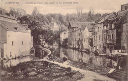 LUXEMBOURG - L'Alzette Au Grund - Carte Postale Ancienne - Luxemburg - Town