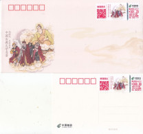 China 2023 The Journey To West Classical Chinese Literatures  Label ATM Stamps  Commemorative  Card And Cover B - Cartoline Postali