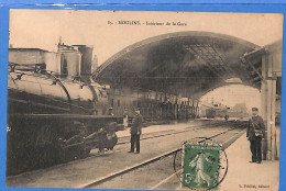 03 - Allier - Moulins - Interieur De La Gare (N12708) - Moulins