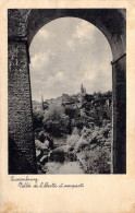 LUXEMBOURG - Vallée De L'Alzette Et Remparts - Carte Postale Ancienne - Luxemburg - Town