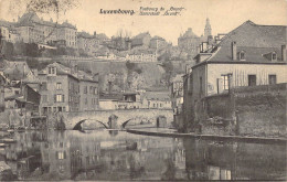 LUXEMBOURG - Faubourg Du Grund - Carte Postale Ancienne - Luxemburg - Stadt