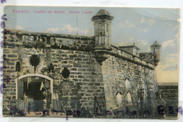 - Castillo De Atares  - Habana - CUBA  - Castle, Carte Rare, Animation, Non écrite, BE, Scans. - Cuba