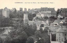 LUXEMBOURG - Les Tours Du Rham - Carte Postale Ancienne - Luxembourg - Ville