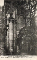 CPA 27  LYONS-LA-FORET - Ruines De L'Abbaye De MORTEMER  Pilier Du Choeur - Dos Vierge - Lyons-la-Forêt