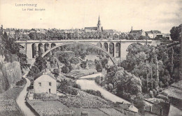 LUXEMBOURG - Le Pont Adolphe - Carte Postale Ancienne - Luxemburg - Stadt