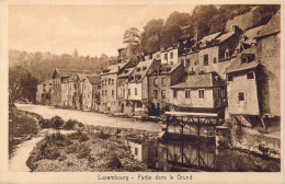 LUXEMBOURG - Partie Dans Le Grund - Carte Postale Ancienne - Luxembourg - Ville