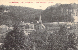 LUXEMBOURG - Der Tiergarten Park Mansfeld Genannt - Carte Postale Ancienne - Luxemburg - Stadt