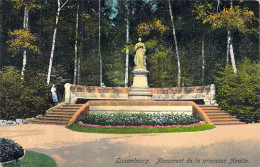 LUXEMBOURG - Monument De La Princesse Amélie - Carte Postale Ancienne - Luxemburg - Stadt