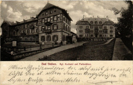 CPA AK Bad Steben Kgl.Kurhotel Und Parkschloss GERMANY (877760) - Bad Steben