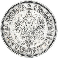 Monnaie, Finlande, Alexander II, 2 Markkaa, 1874, Helsinki, TTB, Argent, KM:7.2 - Finlandia