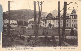 LUXEMBOURG - Petite Suisse Luxembourgeoise - Château Du Comte De Villers - Carte Postale Ancienne - Other & Unclassified