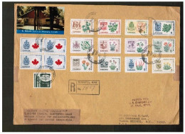 CANADA    Scott # 418-29A On BILESKI COVER FRONT (27/JUL/1966) (FF-94) - Histoire Postale