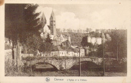 LUXEMBOURG - Clervaux - L'Eglise Et Le Château - Carte Postale Ancienne - Clervaux