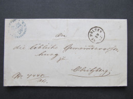 BRIEF St. Pölten - Obritzberg 1867 Ex Offo  // D*55790 - ...-1850 Préphilatélie