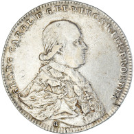 Monnaie, Etats Allemands, WURZBURG, Georg Karl, Thaler, 1795, Würzburg, TB+ - Taler En Doppeltaler