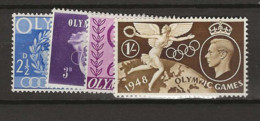 1948 MH GB,olympic Games, Mi 237-40 - Unused Stamps