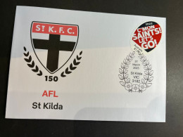 (3 Q 18 A) Australia AFL Team (2023) Commemorative Cover (for Sale From 27 March 2023) St Kilda (Melbourne) - Lettres & Documents