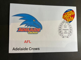 (3 Q 18 A) Australia AFL Team (2023) Commemorative Cover (for Sale From 27 March 2023) Adelaide Crows - Lettres & Documents