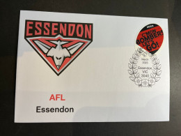 (3 Q 18 A) Australia AFL Team (2023) Commemorative Cover (for Sale From 27 March 2023) Essendon Bombers - Brieven En Documenten