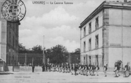 Langres (Haute Marne) La Caserne Turenne - Entrée Des Militaires De L'Infanterie 1909 - Edition Librairie Sommier - Kasernen