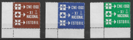 1960 PORTUGAL CNE XI NACIONAL ESTORIL FULL SET  MNH ** ESCOTEIROS Scouting Pfadfinder Scouts VIGNETTE CINDERELLA  - Unused Stamps