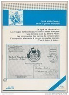Club Marcophile De La Seconde Guerre Mondiale - Bulletin N° 0 - Juin 1984 - Militaire Post & Postgeschiedenis