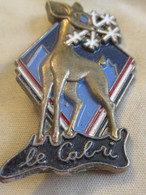 Insigne De Ski/ LE CABRI / ESF /Augis Lyon / Vers 1950-1970                    SPO384bis - Invierno