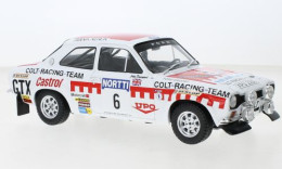 Ford Escort MK I RS 1600 - Colt Racing - Hannu Mikkola/J. Davenport - 1000 Lakes Rally 1974 #6 - Ixo (1:18) - Ixo