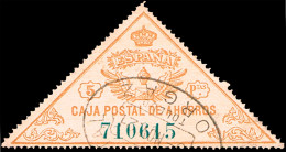 Toledo - Caja Postal Ahorro - Gálvez O 5 - Mat "Orgaz - Giro Postal" - Usados