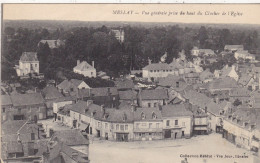 53. MESLAY DU MAINE. CPA. VUE GENERALE PRISE DU HAUT DU CLOCHER DE L'EGLISE. ANNEE 1919 + TEXTE - Meslay Du Maine