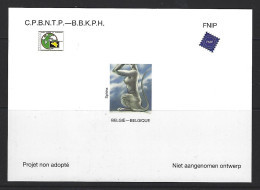 Belgie - Belgique NA 45 - Postfris - 2023  NIEUW - Sphinx - Abgelehnte Entwürfe [NA]
