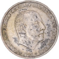 Monnaie, Espagne, Caudillo And Regent, 100 Pesetas, 1966, Madrid, TTB, Argent - 100 Peseta