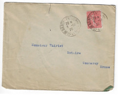 NANCY ENTREPOT Mthe Et Mlle Lettre Dest Commercy Yv 199 Ob 6 12 1928 - Handstempel