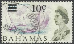 Bahamas. 1966 Decimal Currency O/P. 10c On 8d Used. SG 279 - 1963-1973 Interne Autonomie