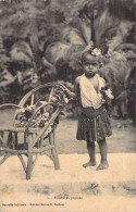FRANCE - Nouvelle-Calédonie - Enfant - Fillette En Popinée - Carte Postale Ancienne - Nouvelle Calédonie