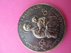 Médaille Religieuse Ancienne /Pie XII / Vierge /Salus Populi Romani /1954     CAN440 Bis - Godsdienst & Esoterisme