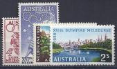 AUSTRALIE 1956 - YVERT# 231/4** Precio Cat. €6.00 - Neufs