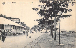 CONGO BELGE - Quai Du Commerce à Boma - Carte Postale Ancienne - Belgisch-Kongo