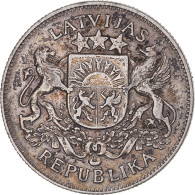 Monnaie, Lettonie, 2 Lati, 1925, TTB, Argent, KM:8 - Latvia