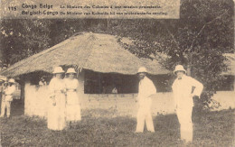 CONGO BELGE - Le Ministre Des Colonies à Une Mission Protestante - Carte Postale Ancienne - Congo Belge