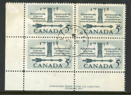 Canada USED PB 1958 Mace And Speaker Chair - Used Stamps