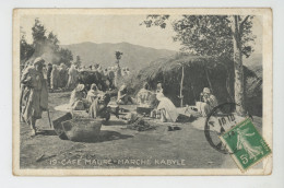 ETHNIQUES ET CULTURES - AFRIQUE DU NORD - ALGERIE - Café Maure - Marché Kabyle - Afrique