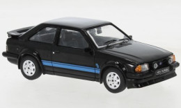 Ford Escort MK III RS Turbo - 1984 - Black + Blue Stripes - Ixo - Ixo