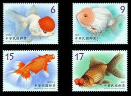 2020 TaIwan Stamp 2020 Aquatic Bio -Goldfish (2st Series) 4V - Ungebraucht